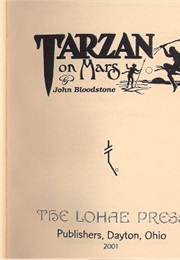 Tarzan on Mars (John Bloodstone)