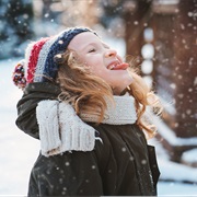Catch a Snowflake With Your Tongue