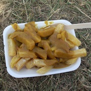 Chips and Curry Sauce