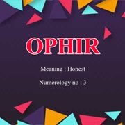 Ophir