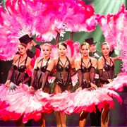 Watch a Cabaret Performance at the Moulin Rouge.