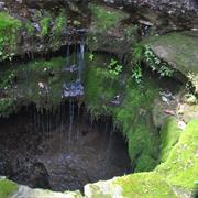 Listen to the Sinking Spring at Abraham Lincoln's Birthplace.