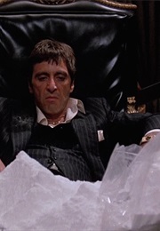 The Cocaine Pile, Scarface (1983)