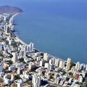 The Gaira Bay, Santa Marta, Magdalena
