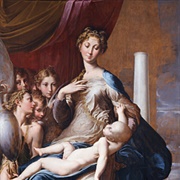 Parmigianino: Madonna of the Long Neck (1535) -  Uffizi Gallery, Florence