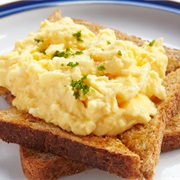 Scrambled Egg on Toast