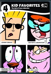 4 Kid Favorites: Johnny Bravo, Dexter's Laboratory, Courage the Cowardly Dog, Ed, Edd, N Eddy (2012)