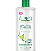 Simple Micellar Cleansing Water
