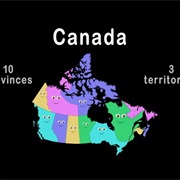 Visit at Least 5 Canadian Provinces & at Least 1 Terrritory