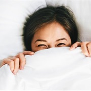 Opening Your Eyes in the Morning and Realizing That It's Saturday