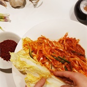 Attend a Kimchi Making Class
