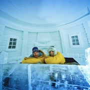 Sleep in an Ice Hotel
