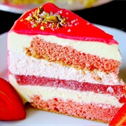 Strawberry Mousse Cake
