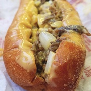 Philly Cheesesteak (Pat's or Geno's)