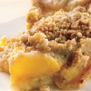 Peach Crumble