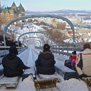 Quebec City Toboggan Ride