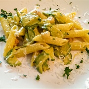 Pasta With Zucchini and Tummeric (Madagascar)
