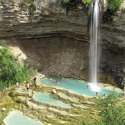 Fairmont Thermal Waterfall, BC