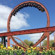Looping Star (Attractiepark Slagharen, Netherlands)