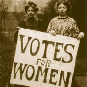 Women Given Right to Vote 1902