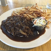 Hot Hamburger Sandwich