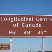 Longitudinal Centre of Canada, Lorette, Manitoba