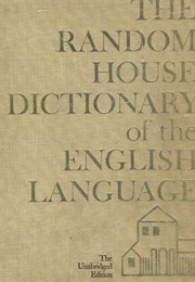The Random House Dictionary of the English Language (Various)