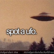 Spot a UFO