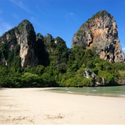 Rock Climb on the Cliffs of Thailand