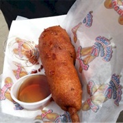 Double Bacon Corn Dog