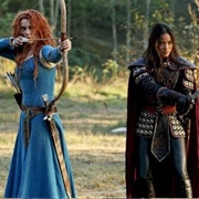 Mulan and Merida