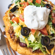Indian Fry Bread Taco