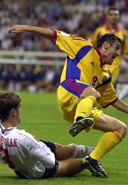 Euro 2000: England V Romania