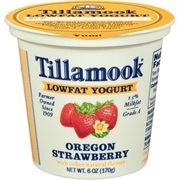 Tillamook Oregon Strawberry Yogurt
