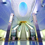 Toledo Metro Station, Naples, Italy
