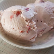 Rhubarb Ice Cream