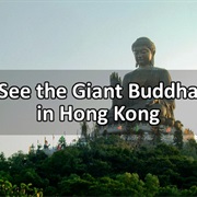 See the Giant Buddha in Hong Kong