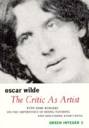 The Critic as Artist (Oscar Wilde)