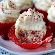 Cranberry White Chocolate Cupcakes