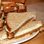 Peanut Butter and Cream Cheese Sandwich