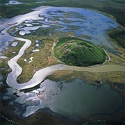 The Tuktoyaktuk Pingos, Inuvik, Northwest Territories