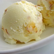 Lemon Almond Ice Cream