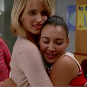 Santana and Quinn (Glee)