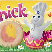 Pillsbury Shape Chick Sugar Cookies