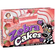 Strawberry Zebra Cakes