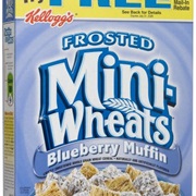 Frosted Mini-Wheats Blueberry Muffin