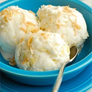 Pineapple Coconut Ice Cream