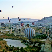 Balloon Ride Over Cappadocia, Turkey