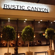 Rustic Canyon