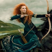 Jessica Chastain as Merida